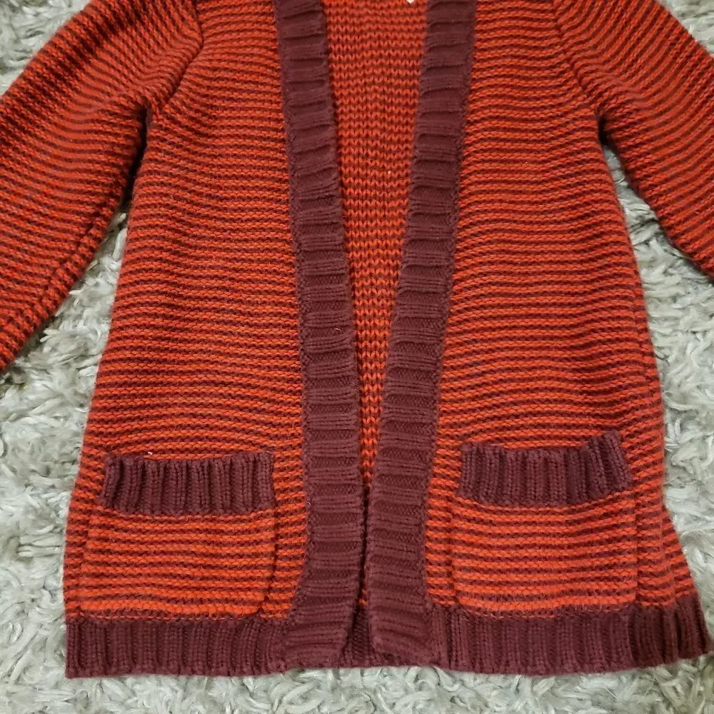 Old Navy Girls knitted front open cardigan